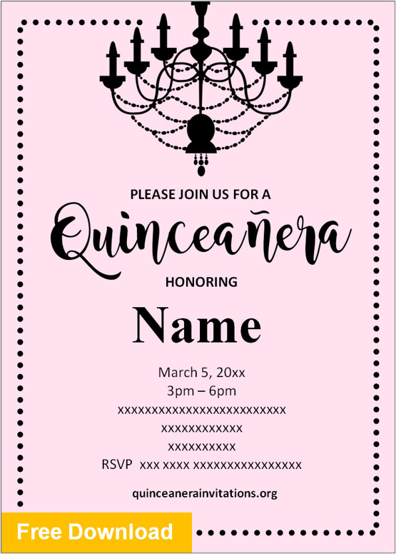 printable sweet fifteen card