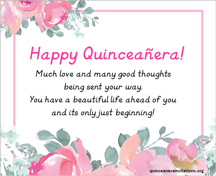 quinceanera wishes images