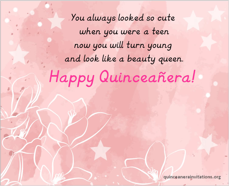 quinceanera beautiful quotes