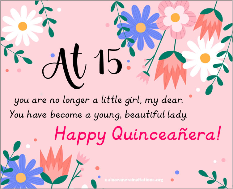 quinceanera quote images